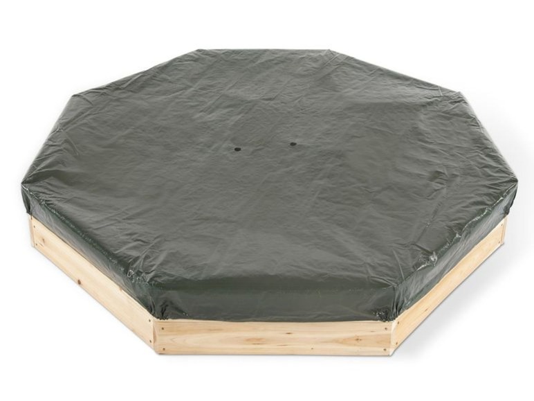 Gehe zu Vollbildansicht: Plum® Sandkasten, achteckig, für 125-250 kg Sandmenge, ab 18 Monaten, aus Holz - Bild 2
