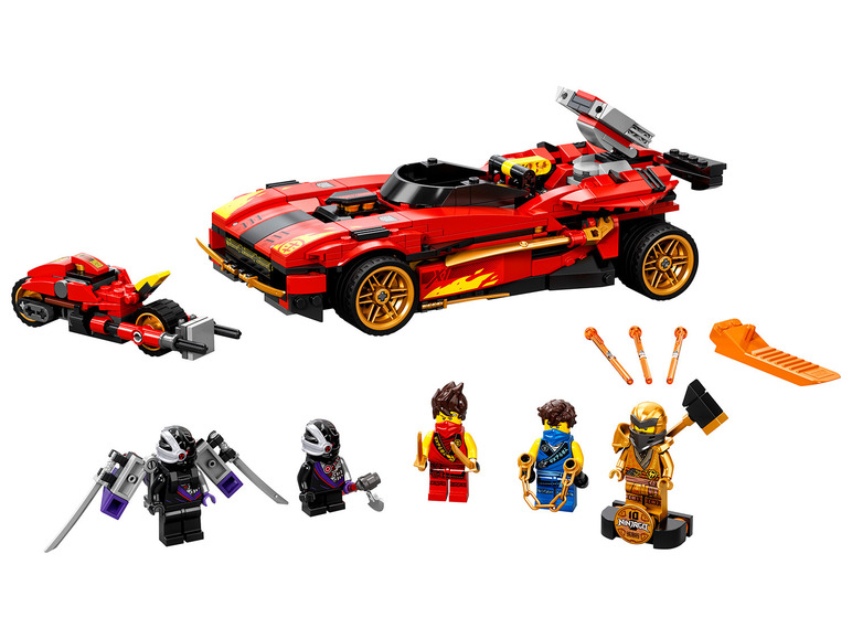 Gehe zu Vollbildansicht: LEGO® NINJAGO 71737 »X-1 Ninja Supercar« - Bild 3