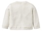 Weißer Strickpullover für Babys