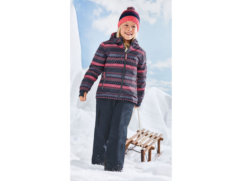 Gehe zu Vollbildansicht: CRIVIT® Mädchen Skijacke, wind- und wasserdicht - Bild 3