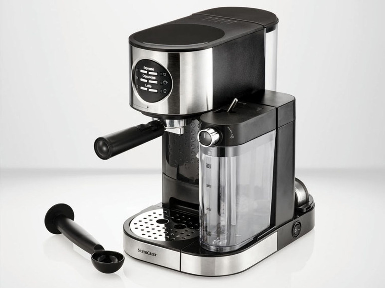 Gehe zu Vollbildansicht: SILVERCREST® Espressomaschine, mit Milchaufschäumer - Bild 6