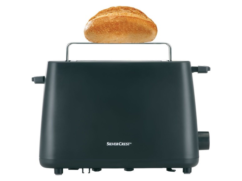 Gehe zu Vollbildansicht: SILVERCREST® Toaster »STK 870 A1«, 2 Schlitze, 6-Stufen-Bräunungsregler, Brötchenaufsatz - Bild 3