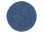 Runde Badematte in dunkelblau.