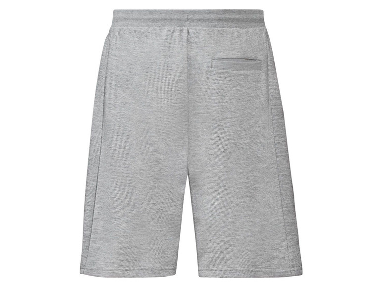 Gehe zu Vollbildansicht: LIVERGY® Sweat Shorts Herren, Gummizugbund mit Bindeband, mit Baumwolle - Bild 4