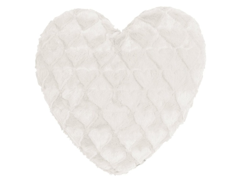 Gehe zu Vollbildansicht: MAGMA Dekokissen Fluffy Hearts, 40 x 35 cm - Bild 2