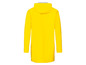 Gelber Regenmantel mit Kapuze