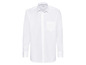Ein weißes Hemd mit langen Ärmeln.