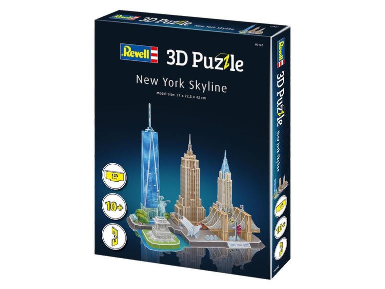Gehe zu Vollbildansicht: Revell 3D Puzzle »New York Skyline«, 123 Einzelteile, ab 10 Jahren - Bild 8