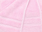 Stapel weicher rosa Handtücher