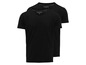 Zwei schwarze V-Neck T-Shirts von Bruno Banani.