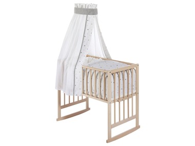 Schardt - Schardt 3in1 Beistellbett, Matratze, Nestchen (natur)