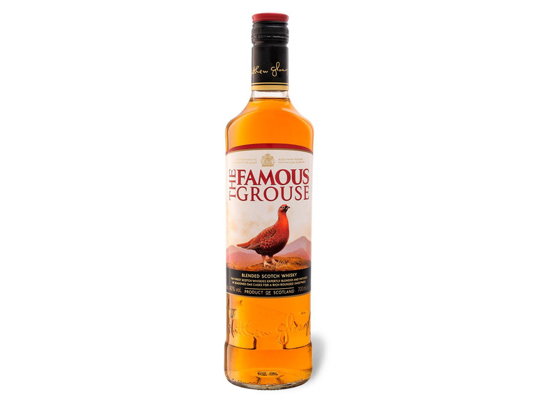 Gehe zu Vollbildansicht: The Famous Grouse Finest Blended Scotch Whisky 40% Vol - Bild 1