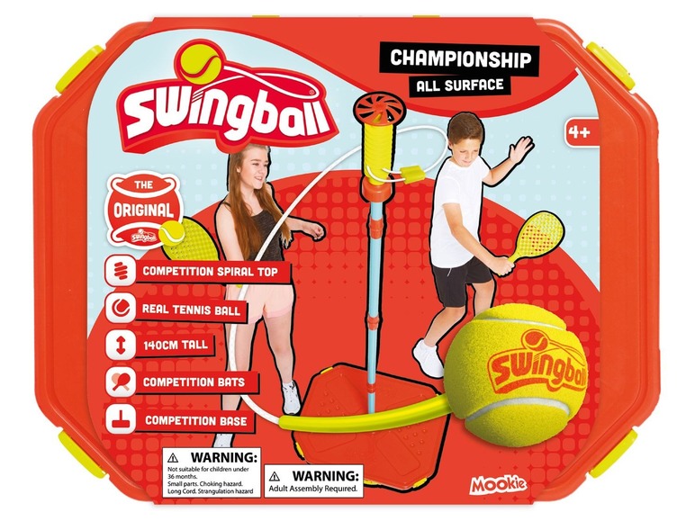 Gehe zu Vollbildansicht: Beluga Swingball »Champion«, 2 Softgripschläger und Ball, höhenverstellbar, ab 4 Jahren - Bild 3