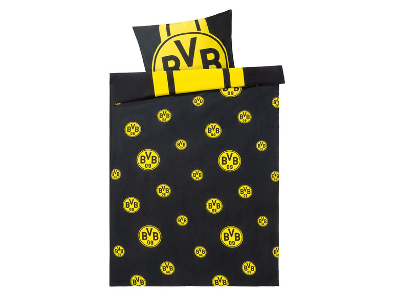 Gehe zu Vollbildansicht: Renforcé Bettwäsche »Borussia Dortmund«, 135 x 200 cm - Bild 2