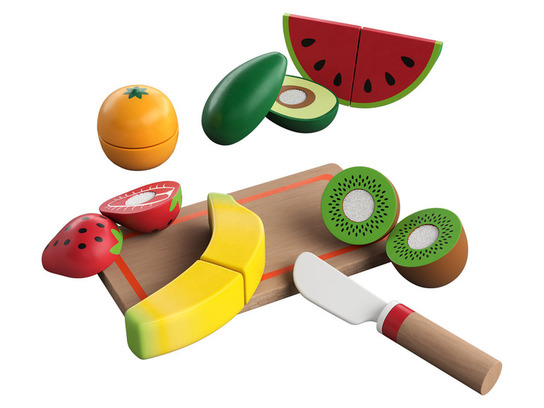 Gehe zu Vollbildansicht: PLAYTIVE® Holzspielzeug-Set »Lebensmittel« - Bild 3