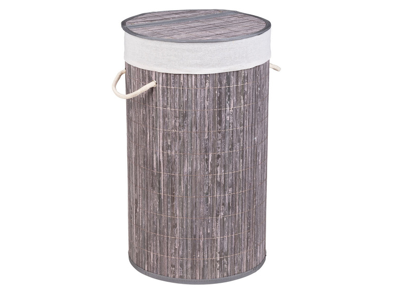 Gehe zu Vollbildansicht: Wenko Wäschetruhe »Bamboo«, 55 l Fassungsvermögen, mit Baumwoll-Wäschesack, aus Bambus - Bild 25