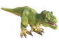 Eine grüne Tyrannosaurus Rex Spielfigur.
