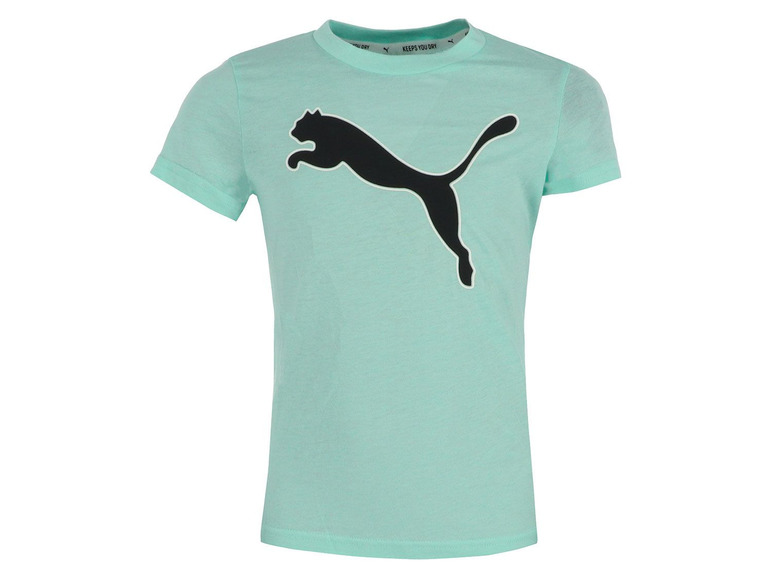 Gehe zu Vollbildansicht: Puma Mädchen T-Shirt, mit bequemem Rundhalsausschnitt - Bild 4