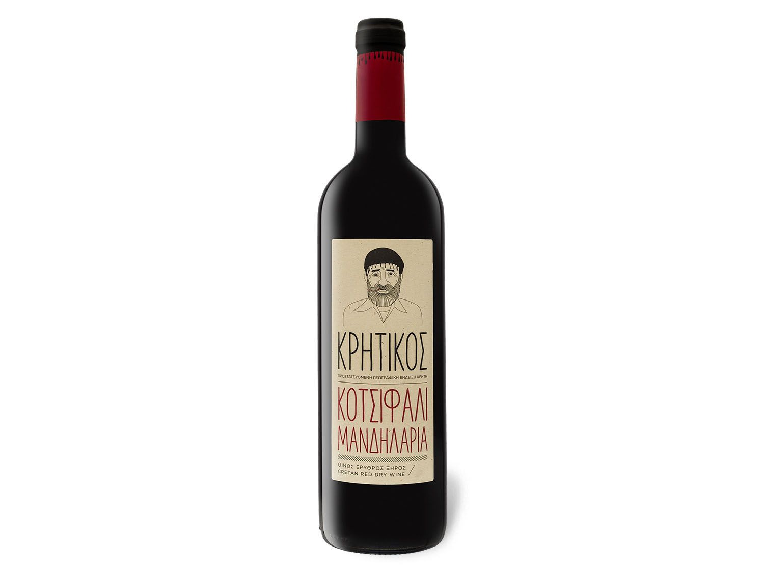 Kretischer Rotwein PGI trocken Rotwein 2020