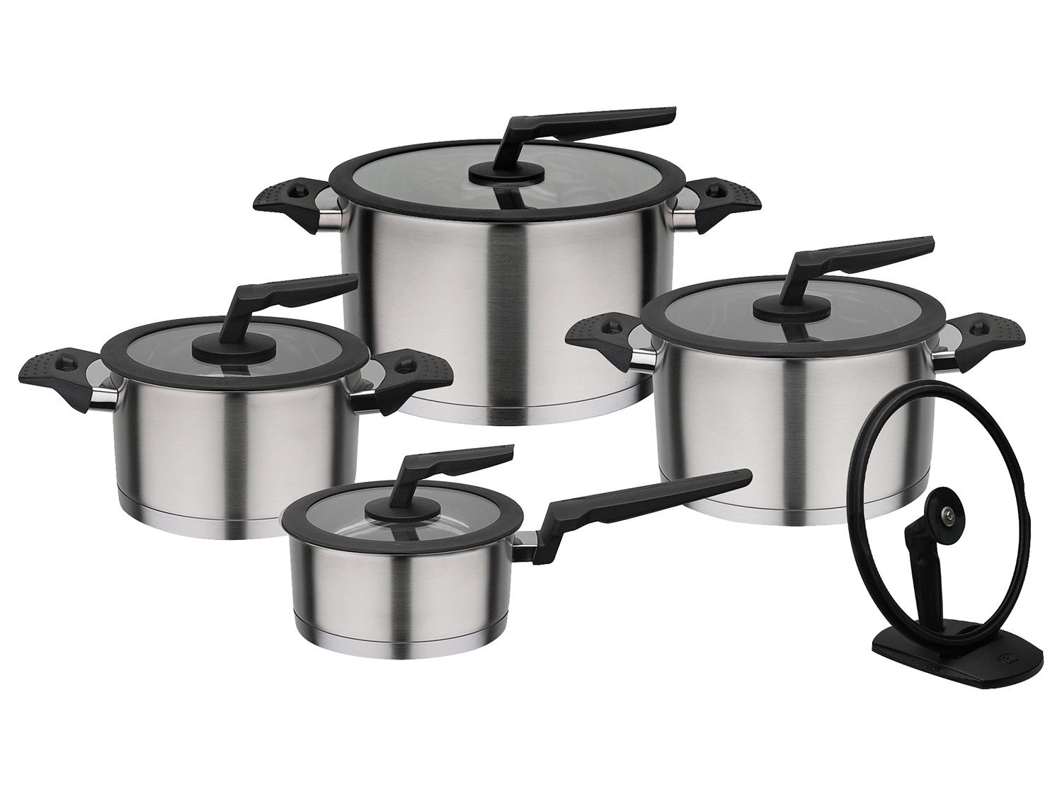 GSW Kochtopf-Set »Apart«, 9-teilig, aus Edelstahl, mit Thermo-Kapselboden | 04005643706155