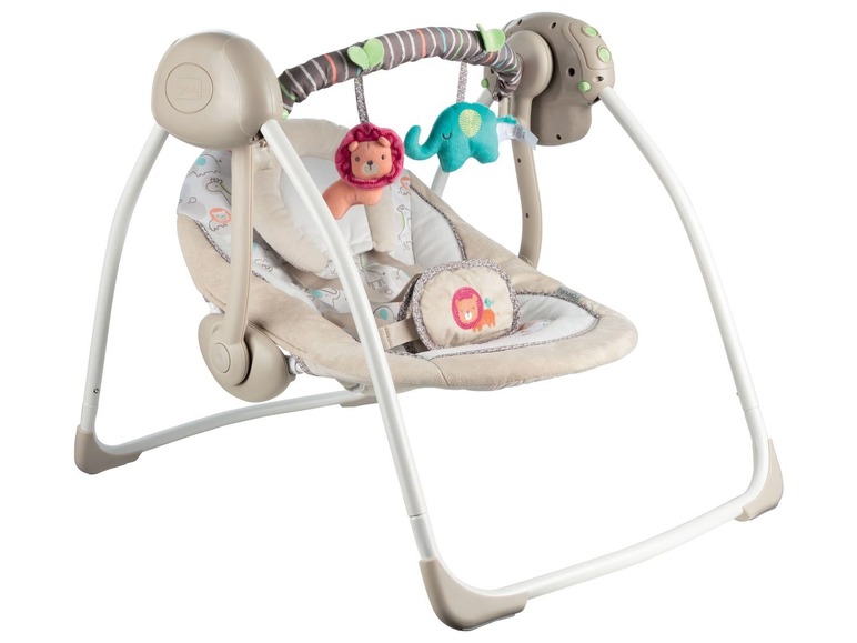Gehe zu Vollbildansicht: Ingenuity™ Tragebare Babyschaukel Cozy Kingdom - Bild 1