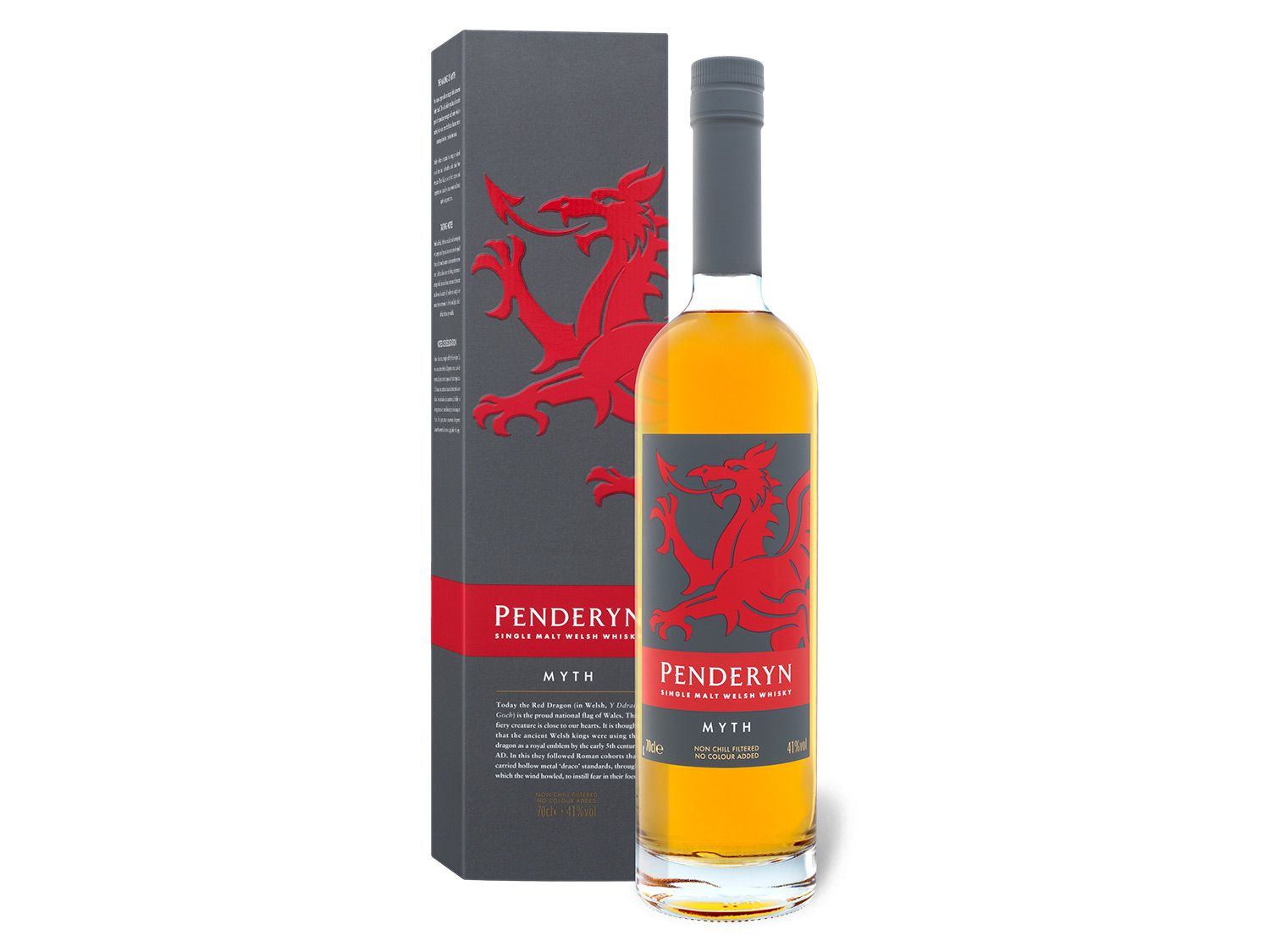 Penderyn Myth Single Malt Welsh Whisky 41% Vol