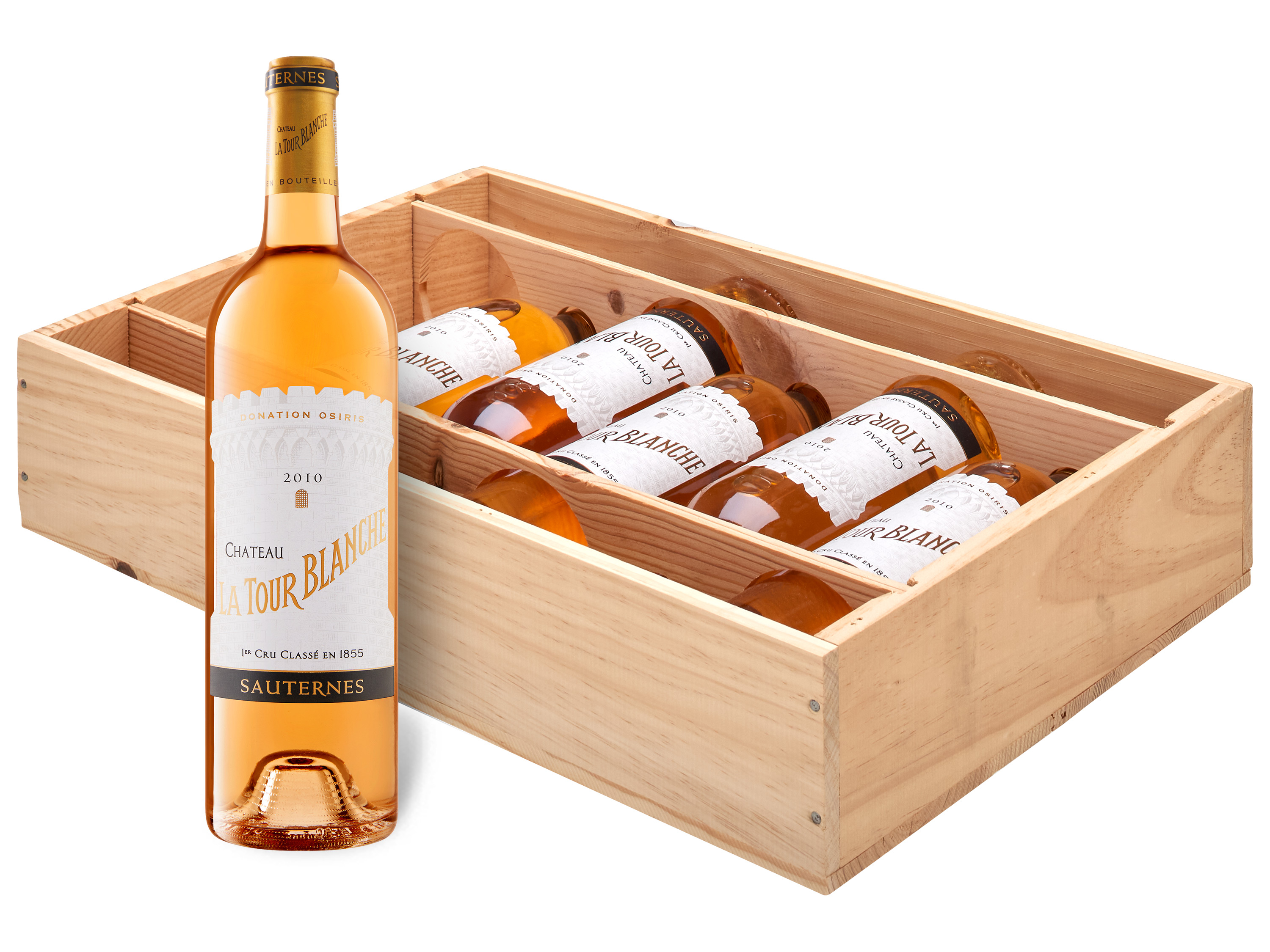 den Pape & - Château für besten x Preis 6 Original-Holzkiste - Finde Rotwein AOP trocken, Spirituosen 2013 Wein Clement Pessac-Léognan 0,75-l-Flasche