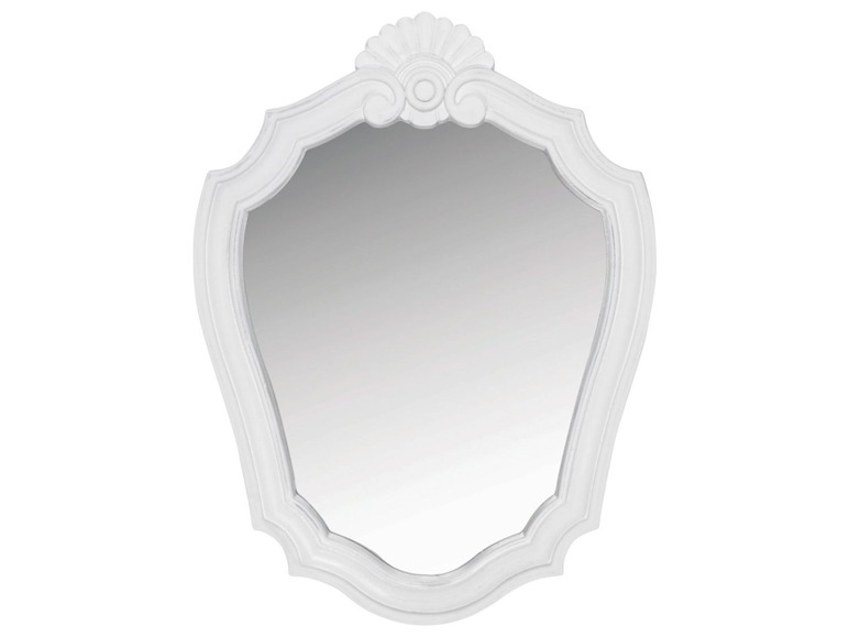 Gehe zu Vollbildansicht: MELINERA® Spiegel, in Vintage-Optik, aus lackiertem Holz - Bild 4