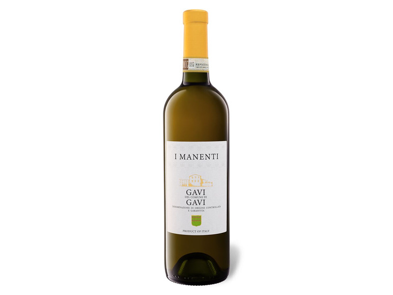 Gehe zu Vollbildansicht: I Manenti Gavi di Gavi DOCG trocken, Weißwein 2022 - Bild 1