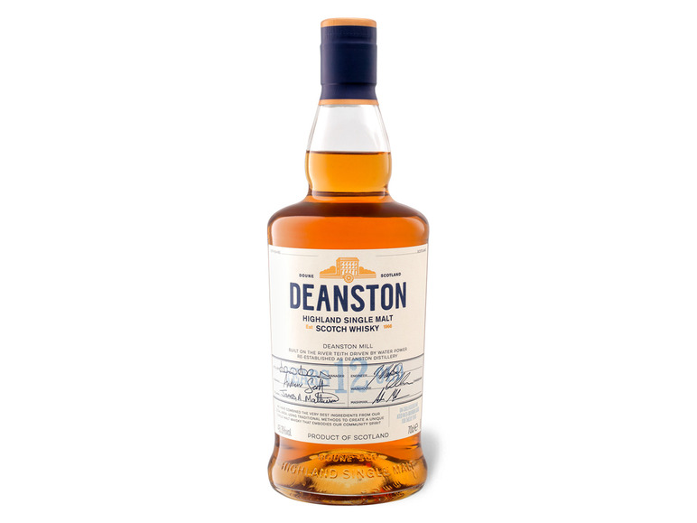 Gehe zu Vollbildansicht: Deanston Highland Single Malt Scotch Whisky 12 Jahre mit Geschenkbox 46,3% Vol - Bild 2
