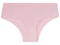 Ein Paar rosa Baumwoll-Slips.