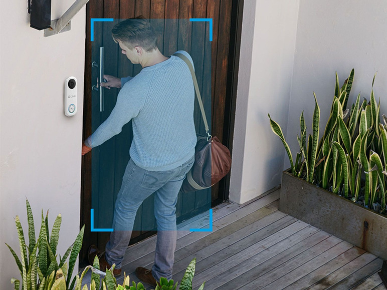 Gehe zu Vollbildansicht: EZVIZ Intelligente Video Türklingel - Bild 3