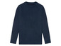 Ein dunkelblaues Langarmshirt.