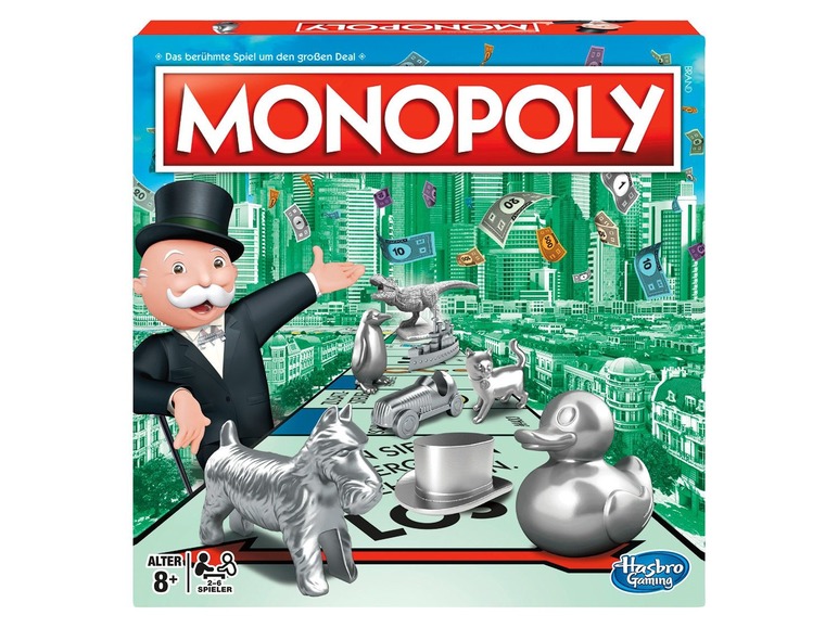 Gehe zu Vollbildansicht: Hasbro Monopoly Classic - Bild 1