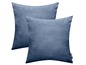 Zwei blaue Kissen von Magna.