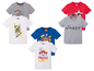 T-Shirts mit Batman, Mickey Mouse und Paw Patrol.