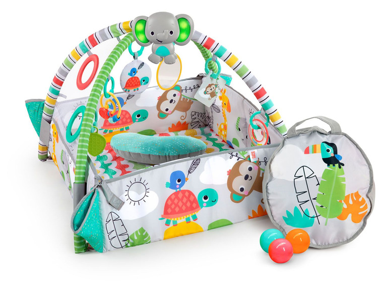 Gehe zu Vollbildansicht: Bright Starts™ 5-in-1 Your Way Ball Play™ Activity-Gym & Bällebad »Totally Tropical™« - Bild 1