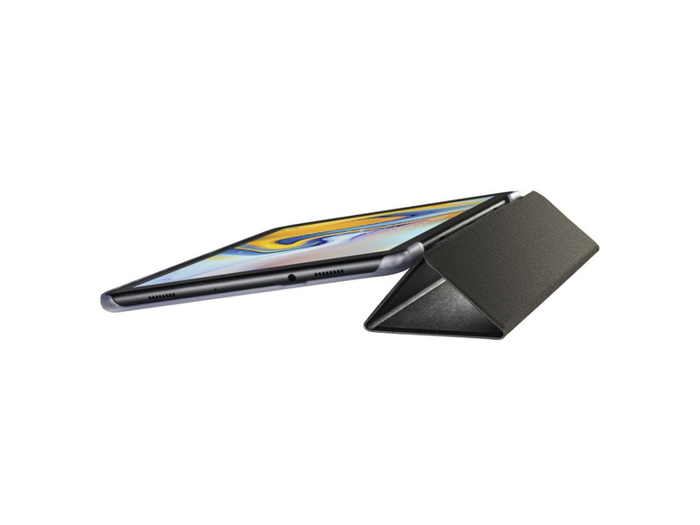 Gehe zu Vollbildansicht: Hama Tablet-Case Fold Clear für Samsung Galaxy Tab A 10.5, Grau - Bild 3