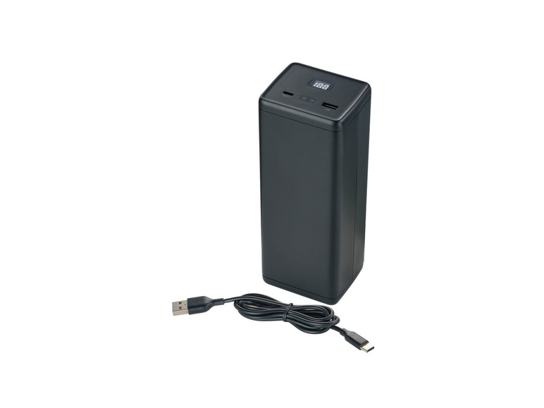 Gehe zu Vollbildansicht: TRONIC® Powerbank 69,8 Wh, USB-A, USB-C und AC Steckdose - Bild 1