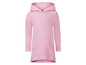 Rosa Hoodie-Kleid mit Kapuze