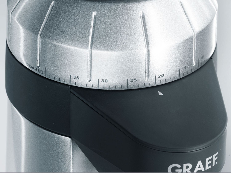 Gehe zu Vollbildansicht: GRAEF Kaffee- und Espressomühle CM 800, silber - Bild 7