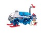 Paw Patrol Schneemobil mit Everest und einem Pinguin.