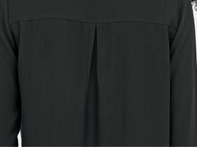 Gehe zu Vollbildansicht: ESMARA® Bluse Damen, mit Kellerfalte, Seitenschlitze - Bild 11