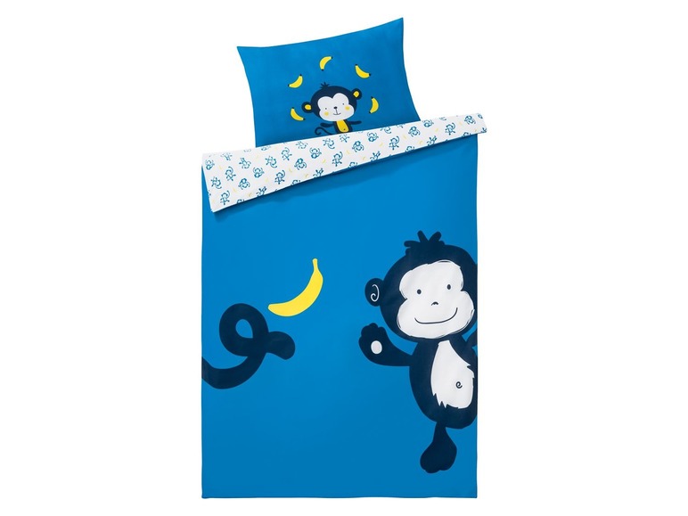 Gehe zu Vollbildansicht: LUPILU® Baby Renforcé Bettwäsche, 135 x 100 cm, aus reiner Baumwolle - Bild 8