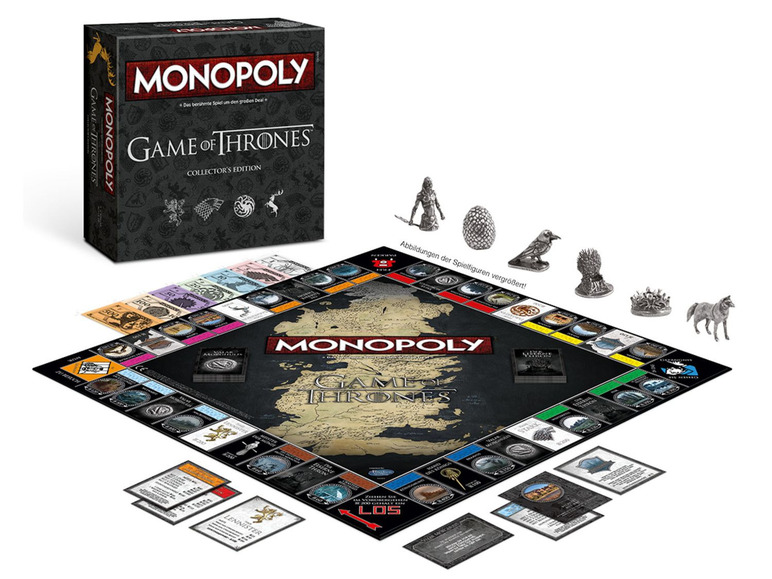 Gehe zu Vollbildansicht: S.A.D. Monopoly Game of Thrones - Gesellschaftsspiele - Bild 2