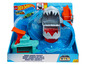 Hot Wheels City Spielset mit Robo Shark Frenzy und einem Farbwechsel-Auto.