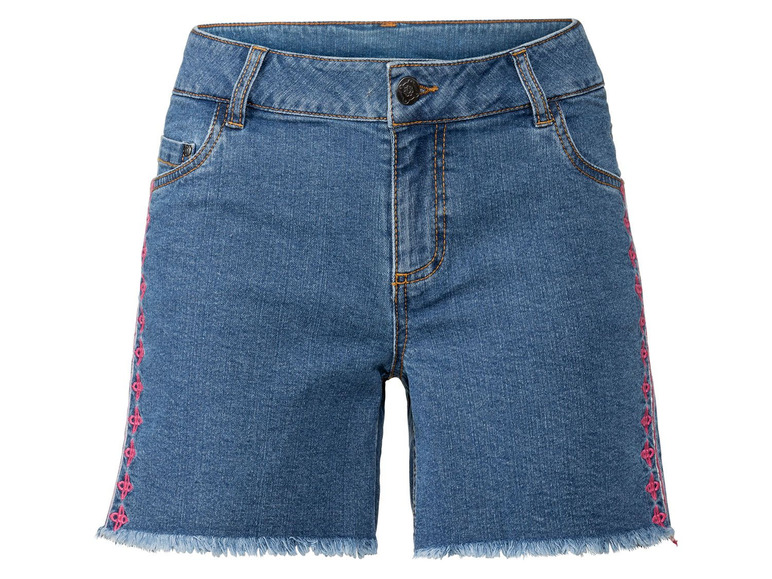 Gehe zu Vollbildansicht: esmara Damen Jeansshorts, im 5-Pocket-Style - Bild 6