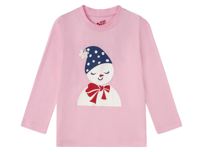 Gehe zu Vollbildansicht: LUPILU® Kleinkinder Mädchen Pyjama, mit Print - Bild 3