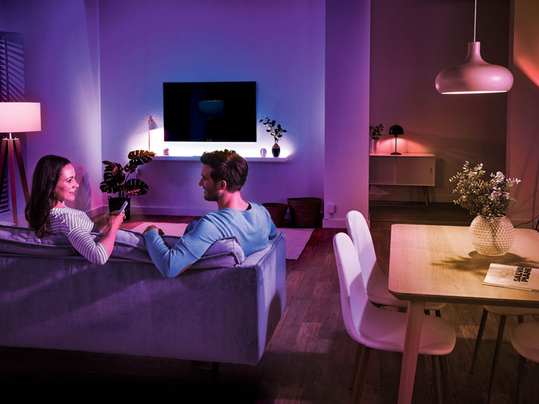 Gehe zu Vollbildansicht: LIVARNO home LED-Band RGBW, 2 m, Zigbee Smart Home - Bild 2