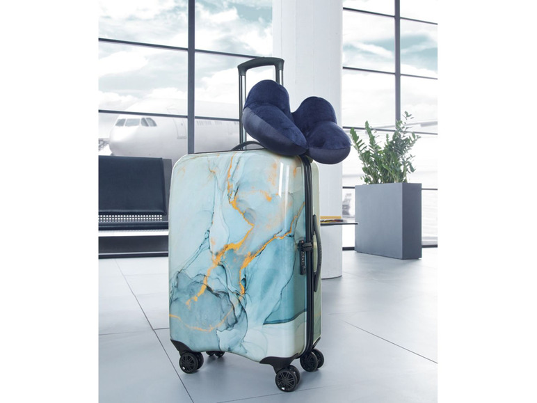 Gehe zu Vollbildansicht: TOPMOVE® Koffer, 60 l Fassungsvermögen, mit 4 Rollen, ABS-Polycarbonat-Gehäuse - Bild 4